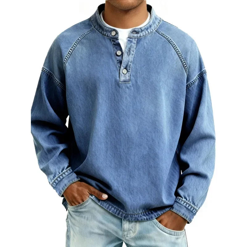Stanley | Vintage Henley košeľa